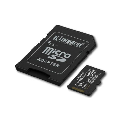 KINGSTON SDCS3/128GB, Canvas Select Plus Gen3 A1, 100Mb/s, MicroSD Kart Bellek (SD Adaptörlü)