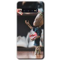 Samsung Galaxy S10 HD Baskılı Kılıf + 9D Tam Ekran Koruyucu - I am Groot