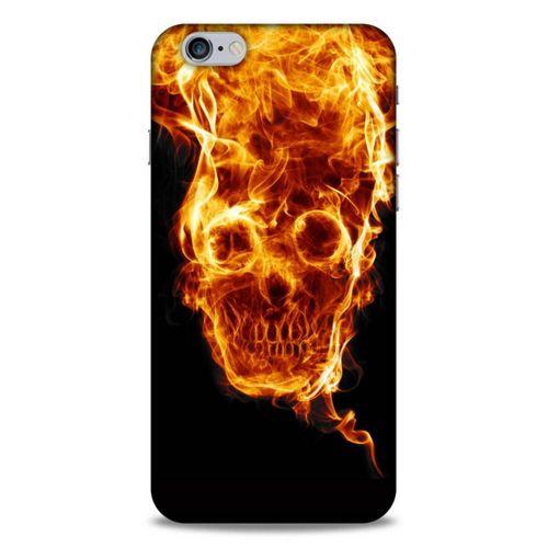 Lopard Apple Iphone 6 Plus Uyumlu Kılıf FireX (19) Kılıfları Ateş İskelet