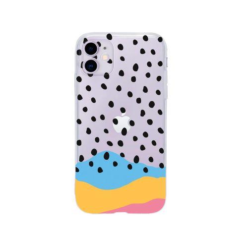 iPhone 11 Shein Puantiye Premium Şeffaf Telefon Kılıfı