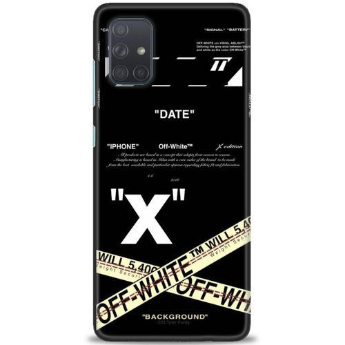 Samsung Galaxy A71 Kılıf HD Baskılı Kılıf - Date + Tam Ekran Koruyucu