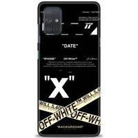 Samsung Galaxy A71 Kılıf HD Baskılı Kılıf - Date + Tam Ekran Koruyucu