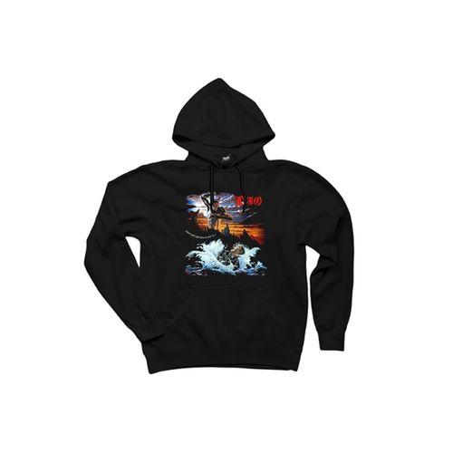 Dio Holy Diver Freedom Siyah Kapşonlu Sweatshirt Hoodie