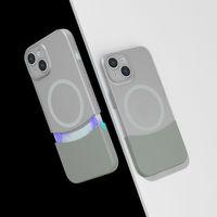 Apple iPhone 15 Kılıf M-Safe Şarj Özellikli Mıknatıslı Zore Duble Kapak