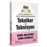 Çevre Şehircilik ve İklim Bakanlığı Tekniker ve Teknisyen Unvan Değişikliği Sınavı Konu Anlatımlı Soru Bankası Data Yayınları
