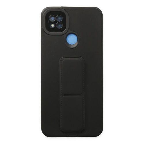 Newface Xiaomi Redmi 9C Kılıf Mega Standlı Silikon - Siyah