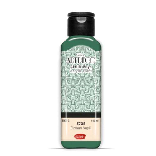 Artdeco Akrilik Boya 140 ml Orman Yeşili - 4 adet
