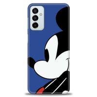 Samsung Galaxy M23 Kılıf HD Baskılı Kılıf - Micky Mouse + Tam Ekran Koruyucu