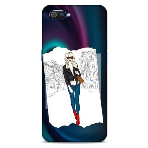 Sokak Modası 68 Oppo Realme C2 Kılıf Desenli Silikon