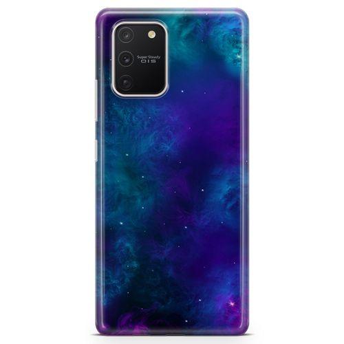 Samsung Galaxy A91 Kılıf Nebula Galaxy Arka Kapak Koruma Desenli Full Koruyucu