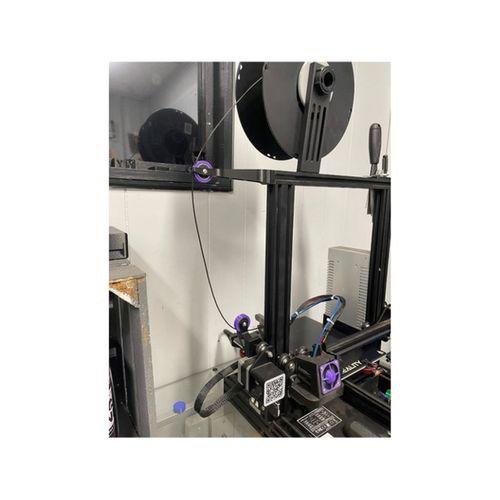 Ender 3 Filament Rulman Kılavuzu Üst Montaj Versiyonu (Bu ürün Sadece Plastik parçadır - Almadan Önce Soru Sorabilirsiniz)