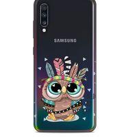 Zoologix (47) Samsung Galaxy A80 Şeffaf Kılıf Silikon Desenli