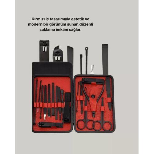 El, Ayak Ve Yüz Bakımı İçin 17 Parça Profesyonel Bakım Ekipmanı