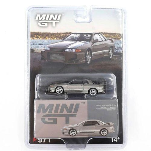 Mini GT 1/64 Nissan Skyline GT-R(R32) Veilside Combat C-I Veilside Combat Grey - Blister Paket