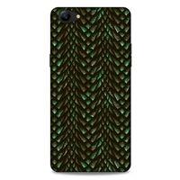 Oppo A79 Kılıf Dragons (3) Kapak Ejderha Cilt Yeşil