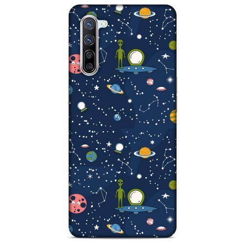 Oppo Reno 3 Pro 5g Uyumlu Kılıf Mavi Delisi (25) Antişok Kapak Space