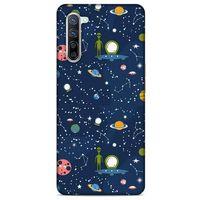 Oppo Reno 3 Pro 5g Uyumlu Kılıf Mavi Delisi (25) Antişok Kapak Space