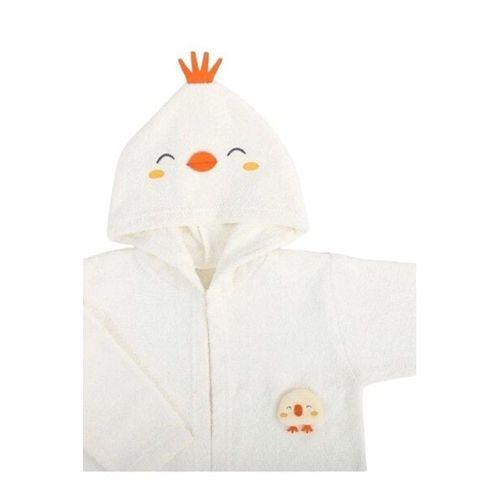 Bebitof Baby Bebitof Baby Civcivli Bornoz Seti 30038 Ekru