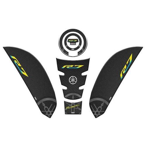 YAMAHA Yamaha R7 2021 - 2024 Uyumlu Tank Pad Set 007