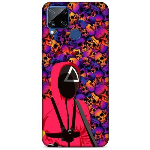 Realme C15 Uyumlu Kılıf Squid Game (39) Liquid Crystal Kılıf Soo-Yun