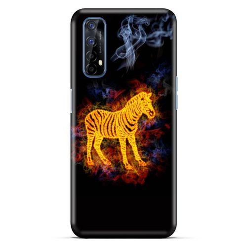 Lopard Oppo Realme 7 Uyumlu Kılıf FireX (3) Kapak Zebra
