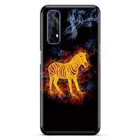Lopard Oppo Realme 7 Uyumlu Kılıf FireX (3) Kapak Zebra