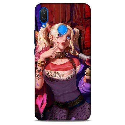 Huawei Psmart 2019 Uyumlu Kılıf Harley Quinn (21) Koruyucu Kapak Kırmızı
