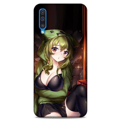 Lopard Samsung Galaxy A50 Uyumlu Kılıf PiXel (34) Slim Armor Kılıf TNT Anime