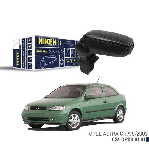 Opel Astra Uyumlu G 1998-2003 Araca Özel Kol Dayama Siyah Niken Parça