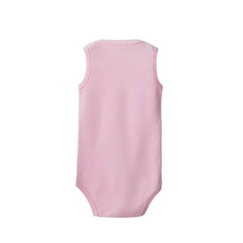 Pembe Askılı Body Zıbın 7-12 YAŞ Çocuklar İçin (3 ADET) Alttan Çıtçıtlı Özel Gereksinimli-D