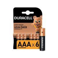 Çocuk Duracell 6Lı AA Kalem Pil