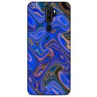 Oppo A9 2020 Uyumlu Kılıf Mavi Delisi (5) Koruma Kabı Mermer