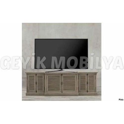 AHŞAP MODERN TV ÜNİTESİ