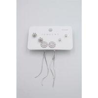 Çoklu Set Küpe - Gümüş