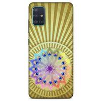 Samsung Galaxy A51 Kılıf Desenli Özel Seri Tüyler (27) Tasarımlı Kılıf