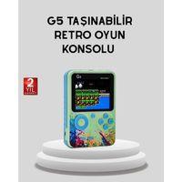 G5 Taşınabilir Retro Game Box 500 Oyunlu Şarjlı Mini Oyun Konsolu