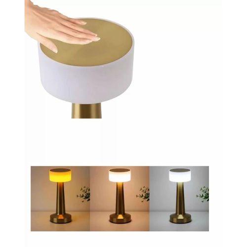 Şarj Edilebilir Led Abajur Dokunmatik Ip20 Korumalı