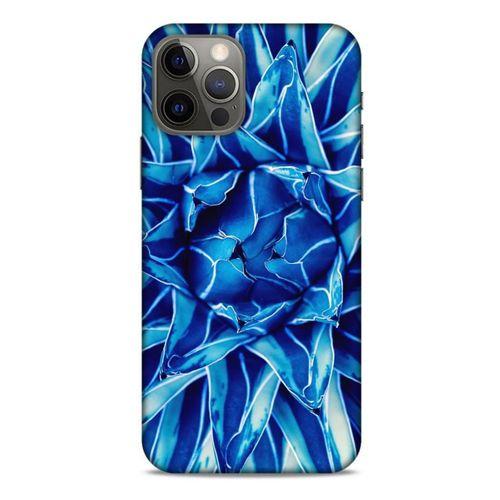 Lopard Apple iPhone 12 Pro Uyumlu Kılıf Bahar (13) Silikon Kap Açık Mavi