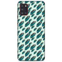 Samsung Galaxy A31 Kılıf Desenli Özel Seri Tüyler (50) Shockproof Kılıf