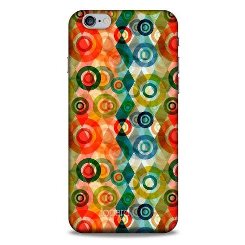 Apple Iphone 6S Plus Kılıf Pastel Renkler (31) TPU Kılıf Kırmızı Yeşil