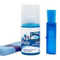 Hello HL-14408 Sprey + Fiber Bez + Fırça 200 Ml. Lcd Ekran Temizleme Seti