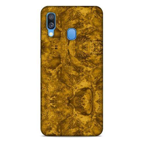 Mermer Desenli (20) Tema Koruyucu Kılıf Bronz Samsung Galaxy A40 Kılıf