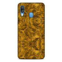 Mermer Desenli (20) Tema Koruyucu Kılıf Bronz Samsung Galaxy A40 Kılıf