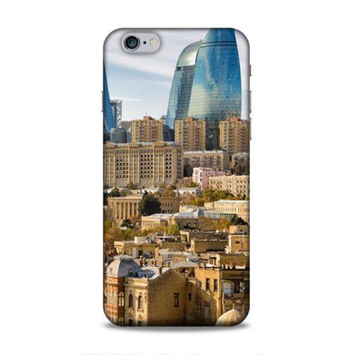 Apple Iphone 6S Plus Uyumlu Kılıf Azarbaijan (31) TPU Kılıf Bakü Kuleler