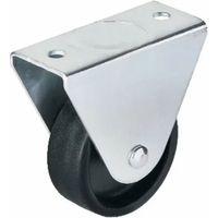 104 - 50 Mm Sabit Siyah Teker 4 Adet