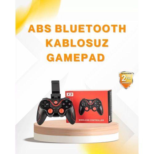 Kablosuz Bluetooth Gamepad Pc Android Tv Uyumlu Oyun Kumandası