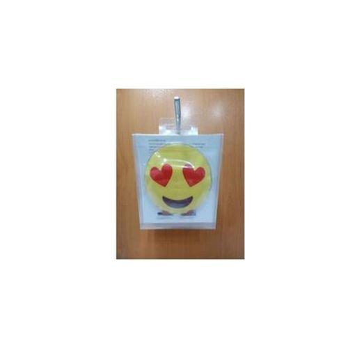 Kalp Emoji Cep Sobası,El Isıtıcı,2 Adet Sıcak Su Torbası Pvc  9Cm