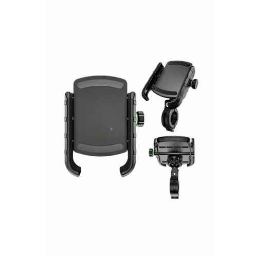 Motosiklet Gidon Ve Ayna Bağlantılı Motor Ve Bisiklet Uyumlu Telefon Tutucu 12-24w Hızlı Şarj