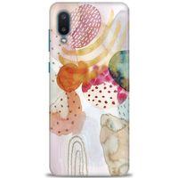 Samsung Galaxy A02 Kılıf HD Baskılı Kılıf - Sanatsal Çalışma + Tam Ekran Koruyucu