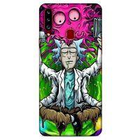 Samsung Galaxy A20s Uyumlu Kılıf Rick And Morty (29) Arka Koruma Kılıfı Council of Ricks